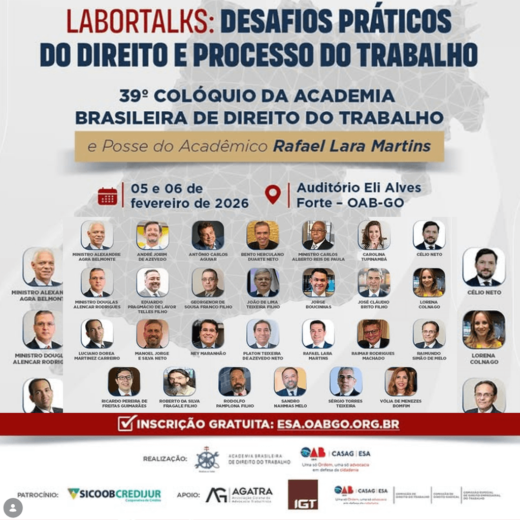 39º Colóquio da Academia Brasileira de Direito do Trabalho